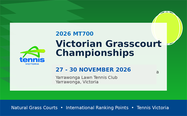 2026 MT700 Victorian Grass Court Championships